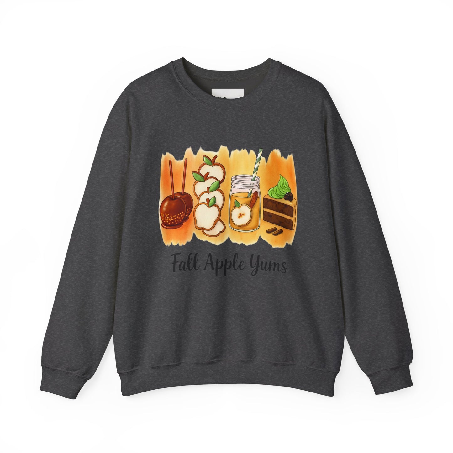 Fall Apple Yums Crewneck Sweatshirt