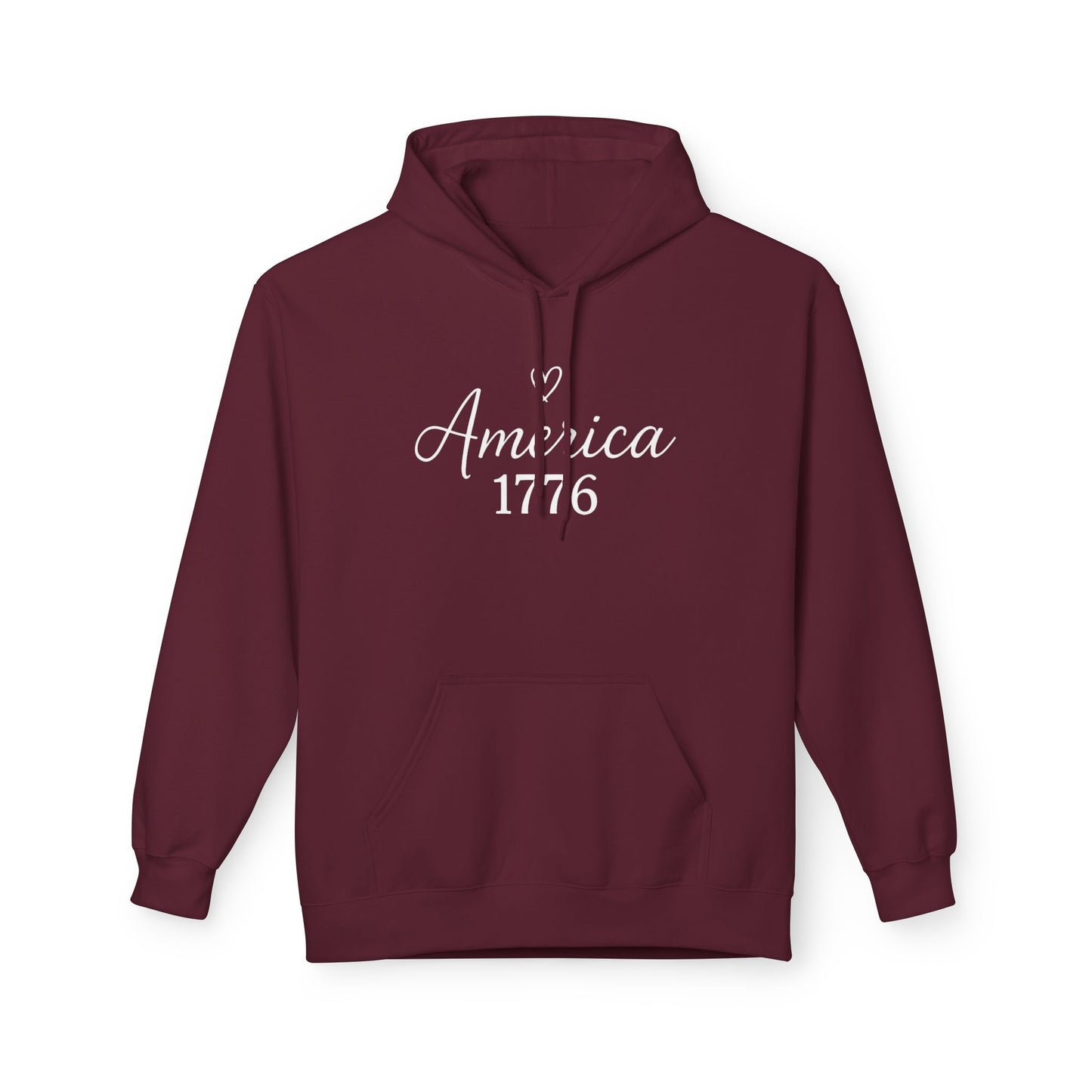 America 1776 Fleece Hoodie