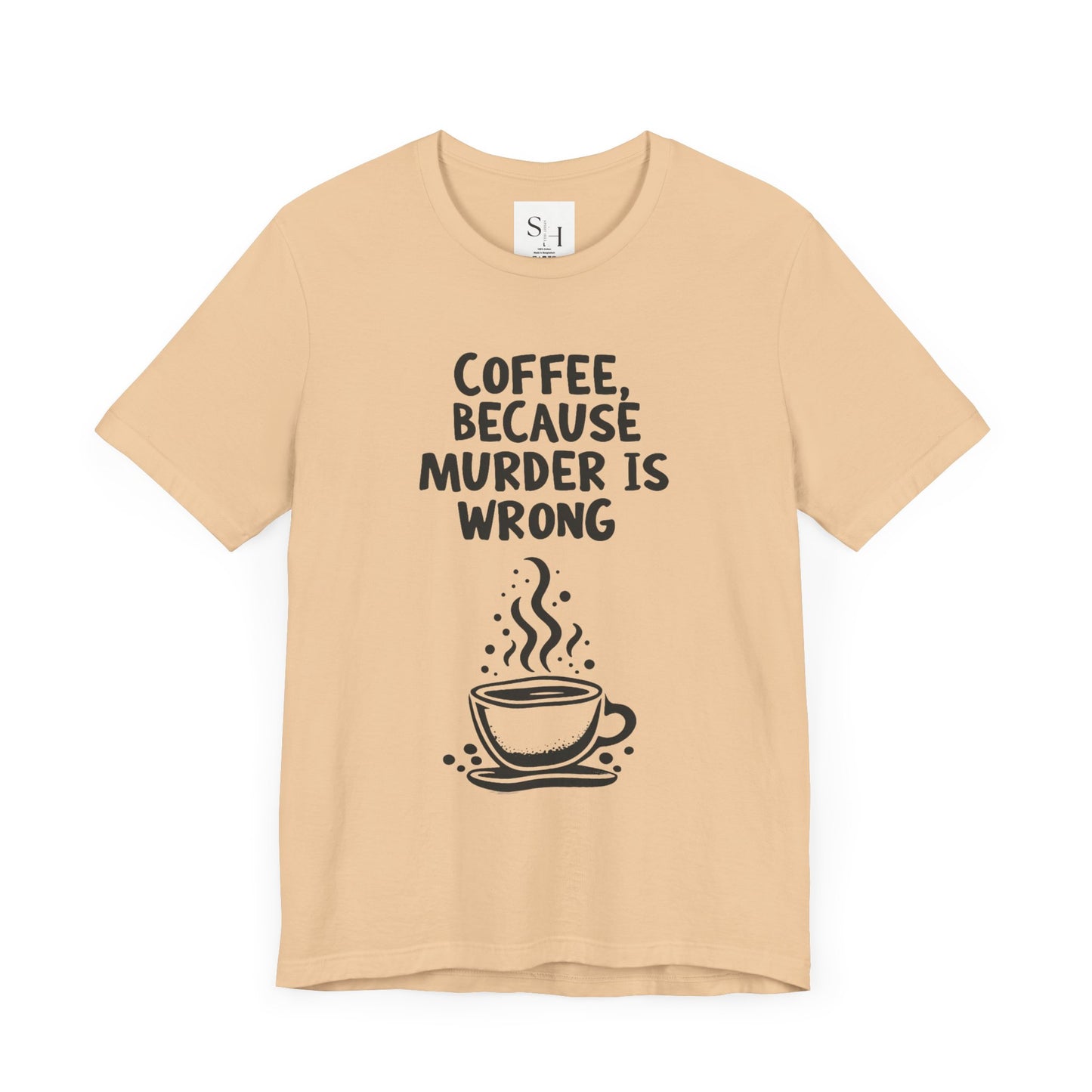 Coffee Unisex Jersey Short Sleeve Tee