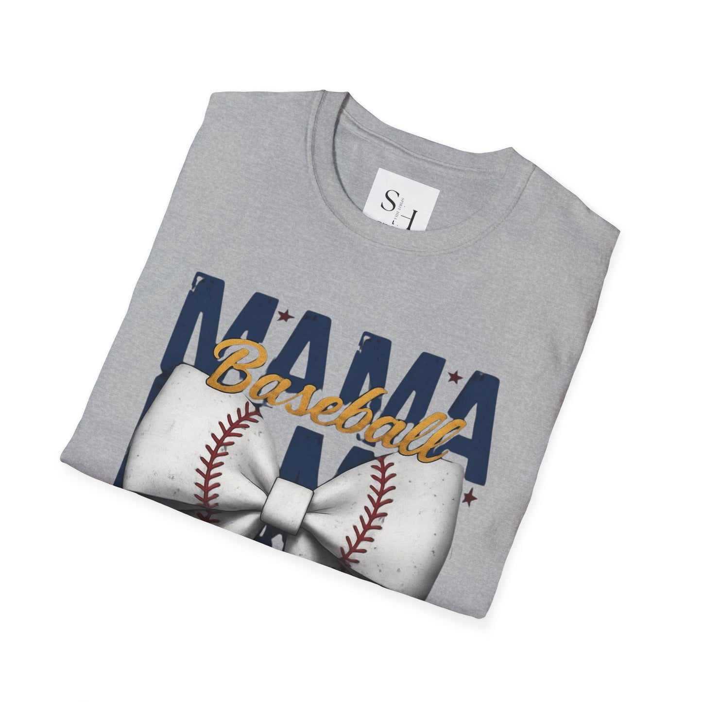 Mama Baseball Unisex T-Shirt - Softstyle Tee