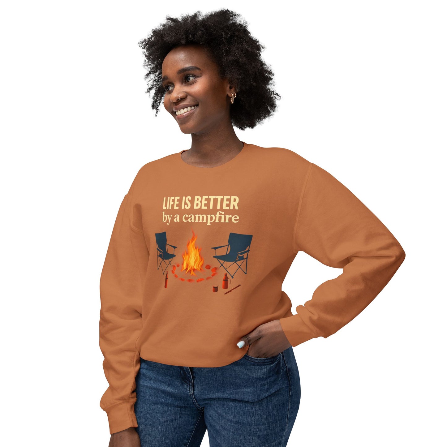 Life is Better Camping Sweatshirt