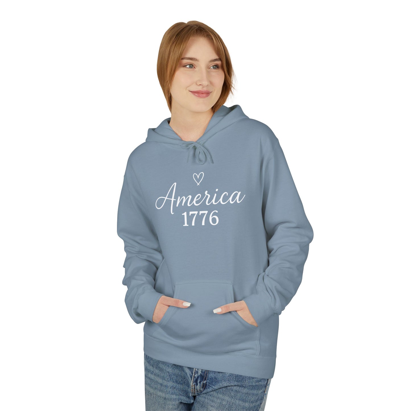 America 1776 Fleece Hoodie
