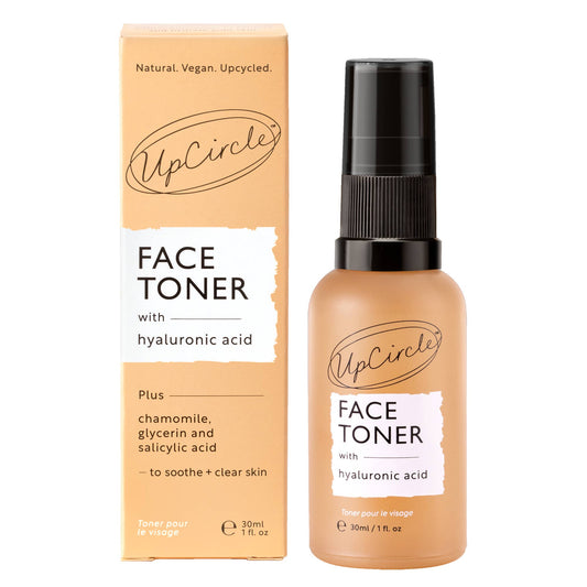 Vegan Face Toner with Hyaluronic Acid for Summer - Beach Travel Size