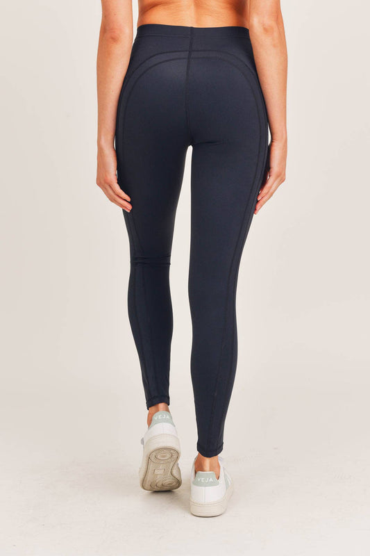 No Front Seam Swoop Leggings