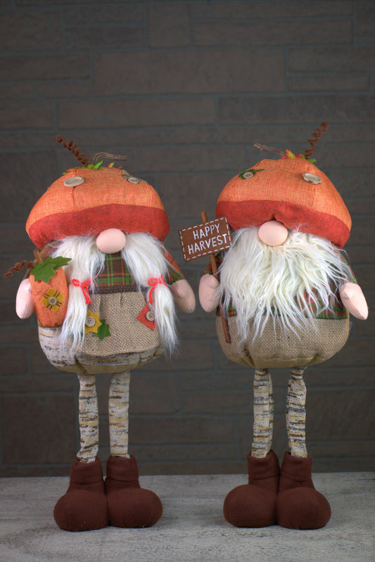 Sherman & Susy Set of 2 20in Fall Gnome